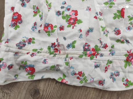 Kvetinkove crop tricko, s