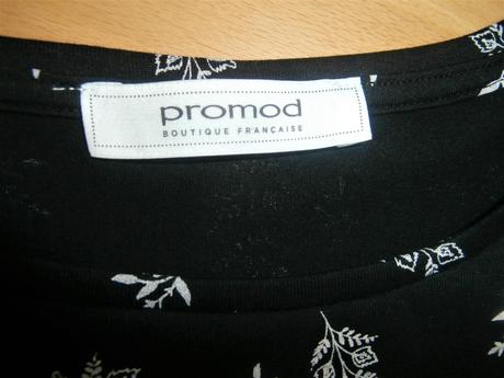 Tricko s odhalenymi plecami nenosene, promod,l