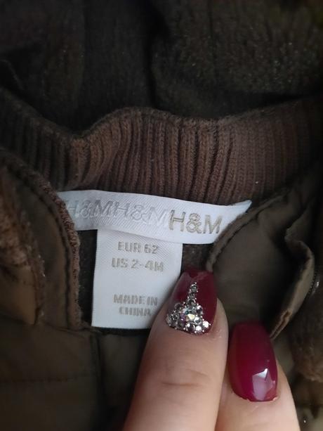 Zimná bunda, h&m,62