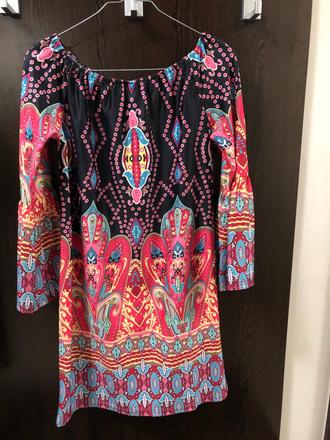 Pestrofarebná tunika, veľkosť s-m, m