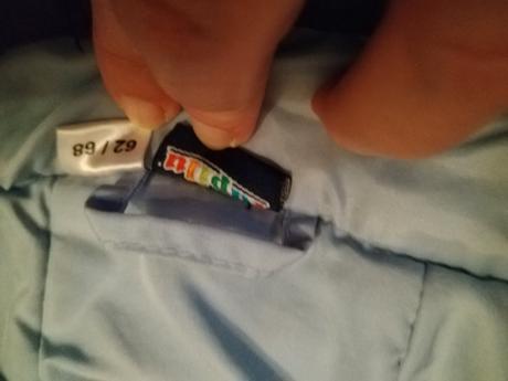 Tenký fusak, overal, lupilu