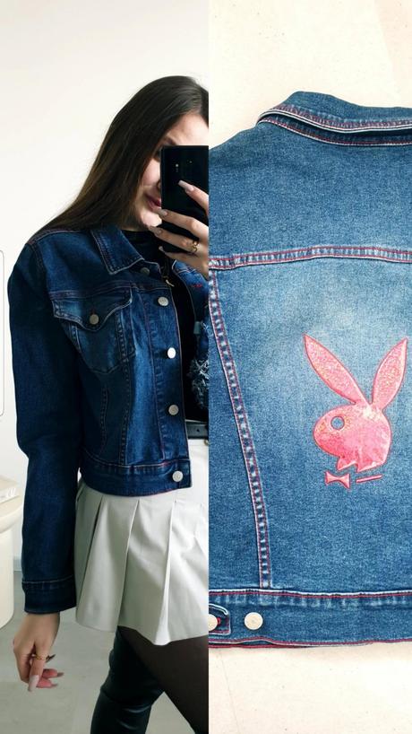 Playboy rifľová bunda m, playboy,m