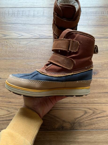Zimné kožené topánky clarks goretex, clarks,30