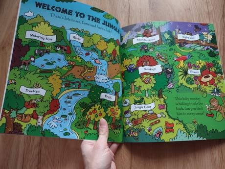 Vyhľadávacia kniha - roboti a džungľa,