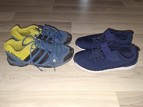 Tenisky  + turisticke adidas, h&m,34