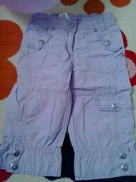 Dievčenské nohavice, c&a,110