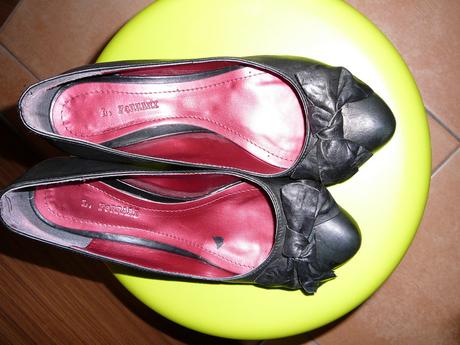 Celokoženné topánky s maslickou, 37