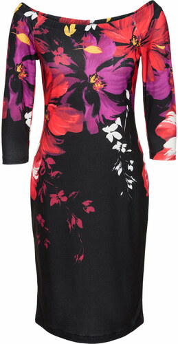 Šaty s kvetovanou potlačou bonprix v.32/34, bonprix,xs