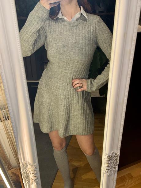 Svetrove saty, h&m,m