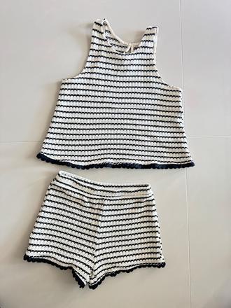 Pletený set, h&m,140
