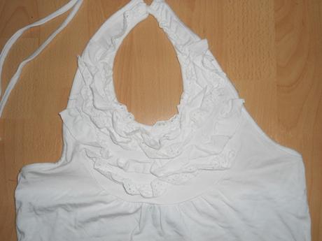 Biele tielko - tricko, s