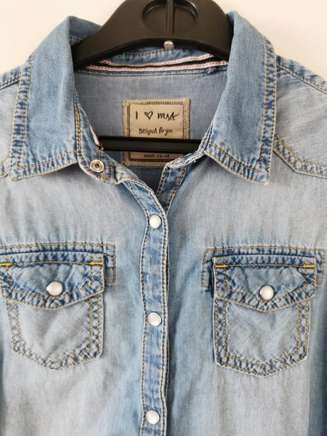 Džínsová košeľa, next,140