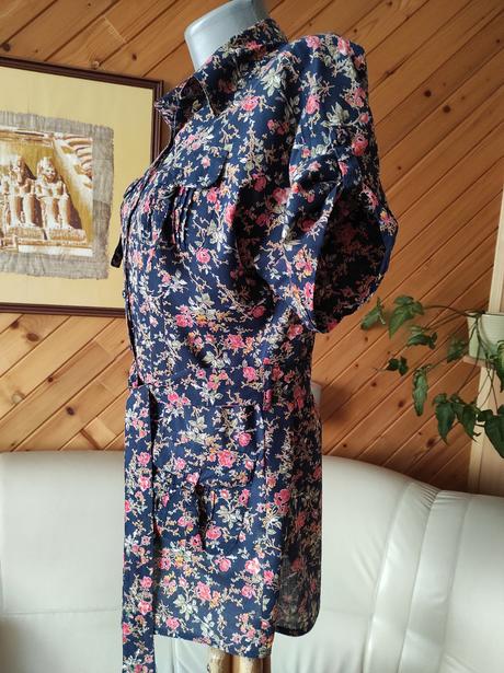 Predĺžená košeľa / košeľové šaty, veľ. s-m, stradivarius,s