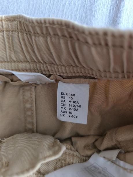 Nohavice, h&m,140
