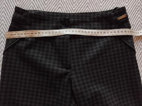 Kockovane nohavice, s