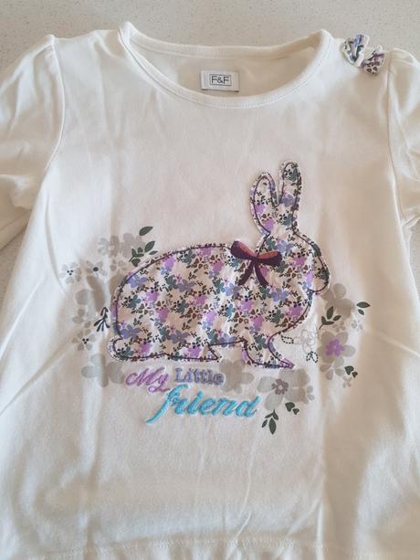 Tričko so zajkom, f&f,104