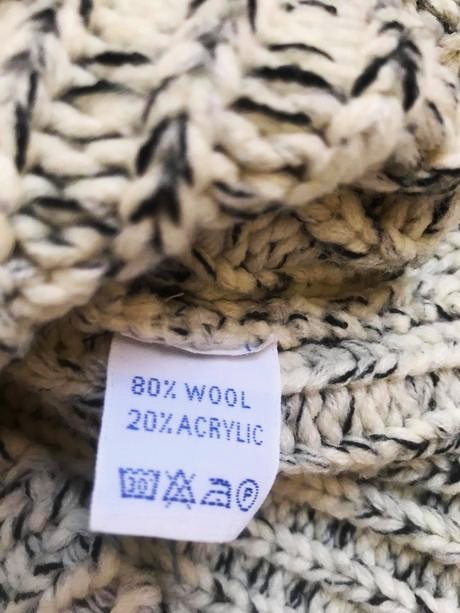 Vlnený sveter na zips polo od rl, ralph lauren,s