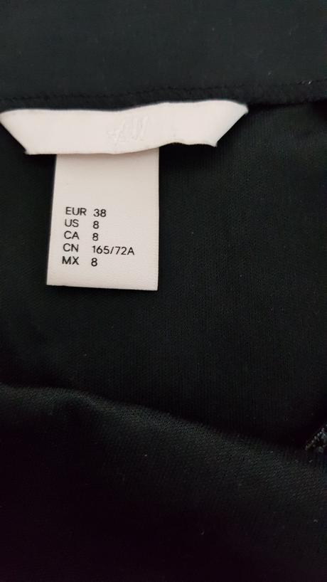 Koženková dlhá sukňa h&m, h&m,m