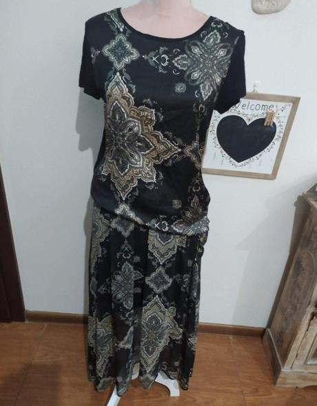 Asymetrická sukna, orsay,38