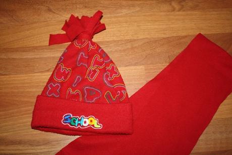 Zimná čiapka a šál, 74