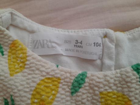 Šaty značky zara 104, zara,104