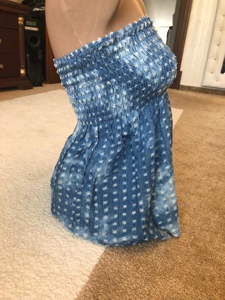 Amnesia letny riflovy top, s