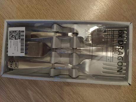 Dezertné/šalátové vidličky ikea, 