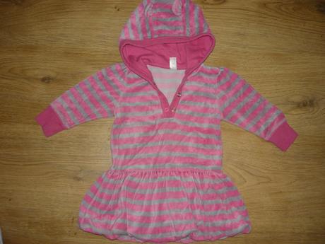 Teplé mikinové šaty -74, coolclub,74