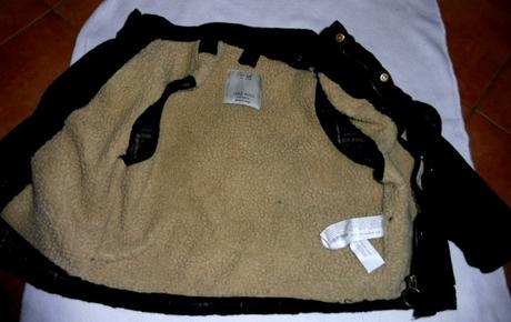 Nepremokavá zimná bunda, zara,110