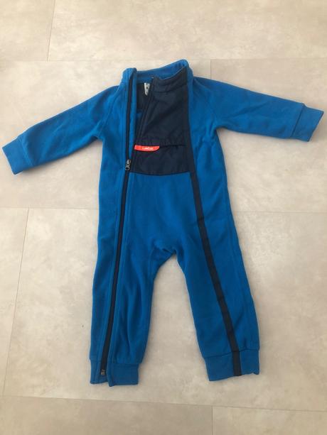 Fleecový overal, decathlon,86