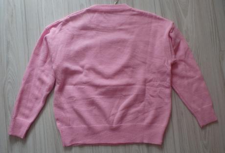 Ružový pulóver/sveter, 40 - xl