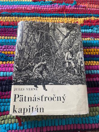 Starý retro jules verne pätnásťročný kapitán 1969,