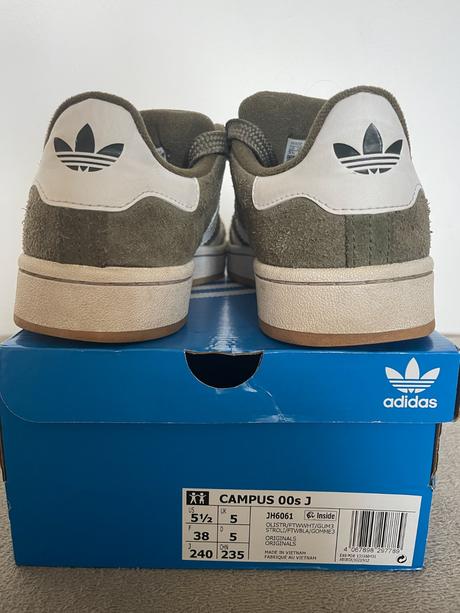 Adidas campus olivovo zelené, adidas,38