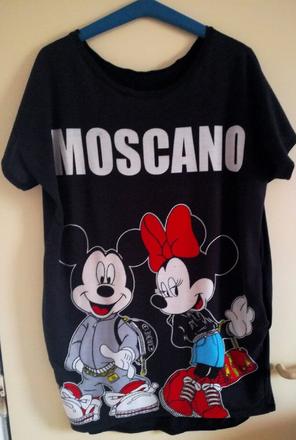 Moscano dámsky dlhý top alebo šaty vel. xl až xxl, xl