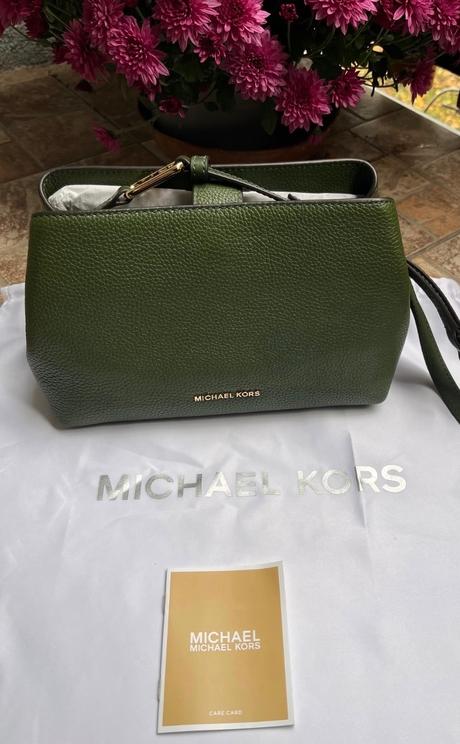 Nová kožená kabelka michael kors s visačkou, michael kors
