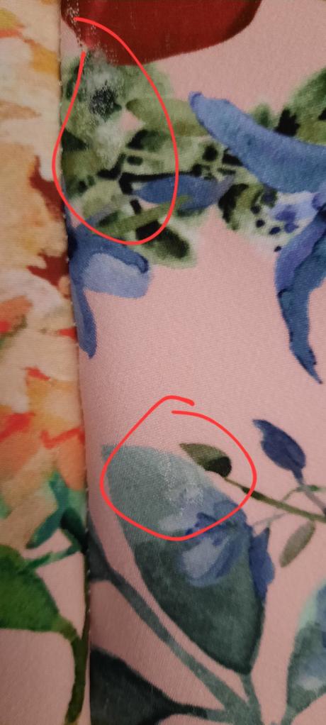 Kvetované púzdrové šaty, m