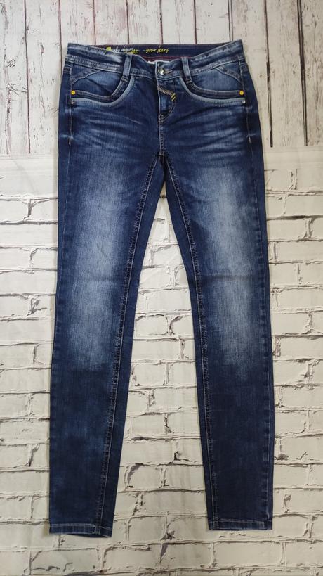 Strečové džínsy, street one,s