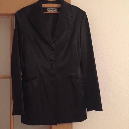 Satenove cierne sako, 36