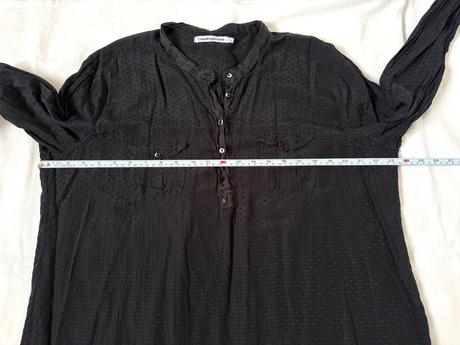 Čierna hodvábna košeľa copenhagen luxe xl, xl