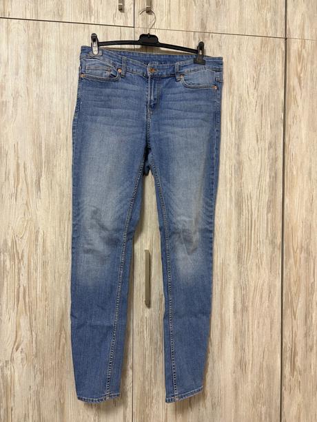 Pánske skinny rifle, h&m,46