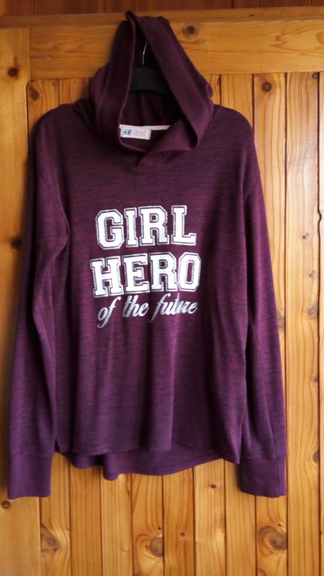 Dievčenské tričko, h&m,146