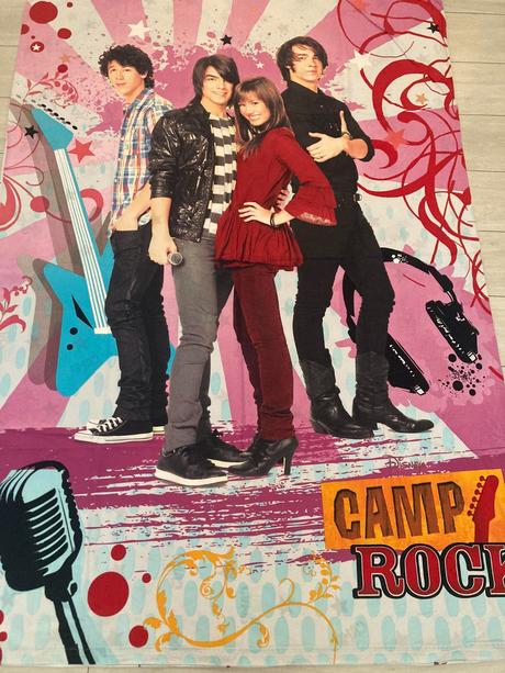 Obliečky camp rock, šírka (cm): 90,dĺžka (cm): 200