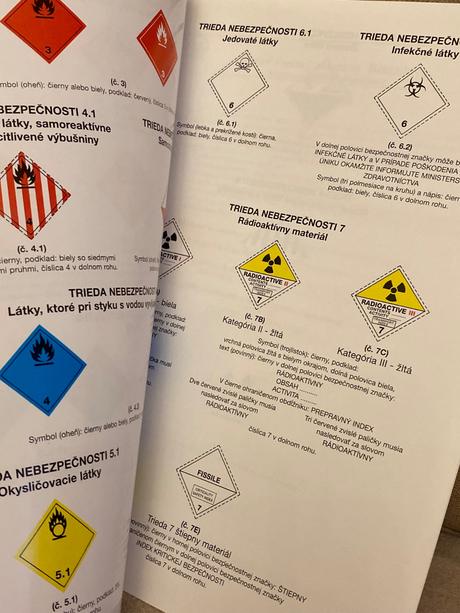 Preprava nebezpečných vecí (učebné texty), 