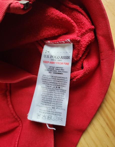 Mikina u.s.polo assn na 7-8 rokov, u.s. polo assn.,122