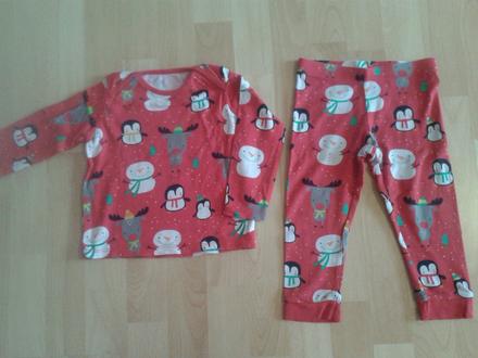 Vianočné pyžamko, f&f,92