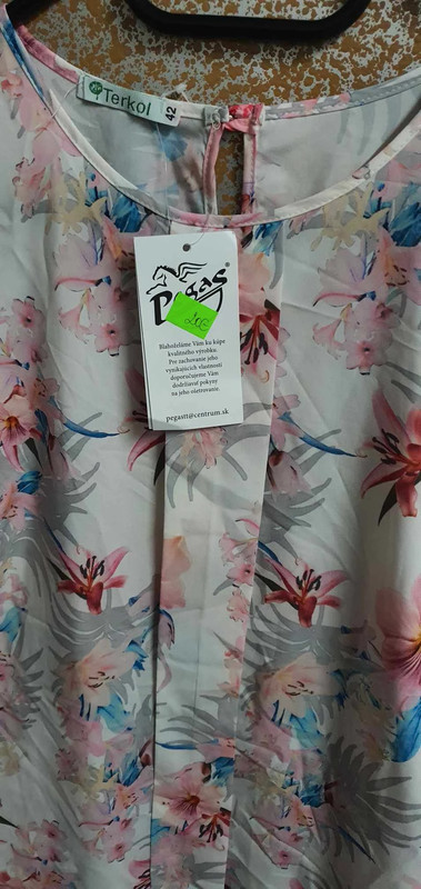 Damsky top terkol, 42