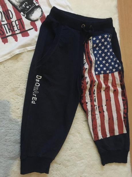 Desquared  nohavice  a tricko, 134