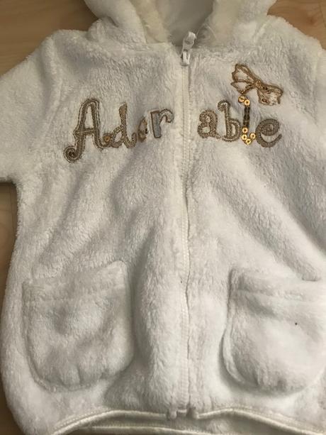 Mikina fleece 9-12 mes., 80