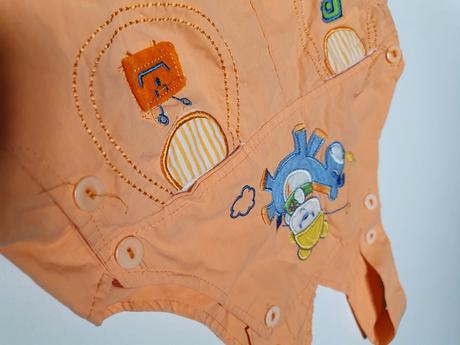 Letné nohavice na traky - lososové, 86