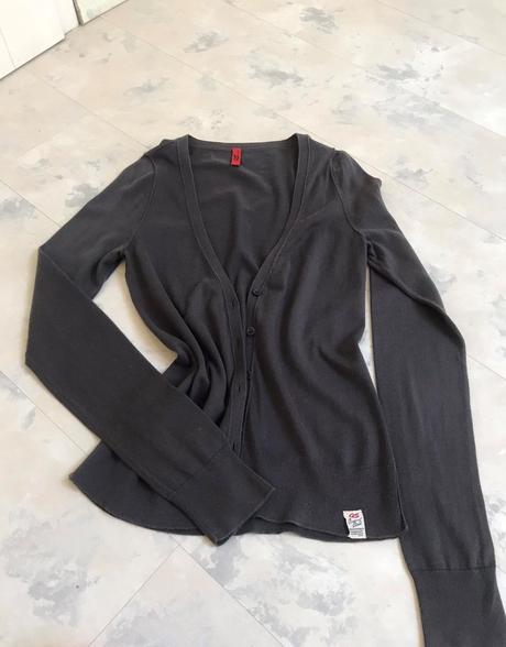 Tenučký bavlnený svetrík na leto, xs